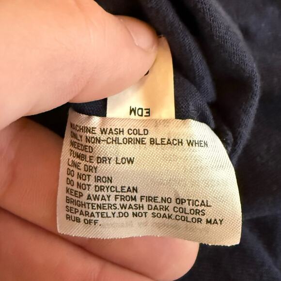 Uniqlo x MARIMEKKO Rasymatto Polka Dots Tunic Top Shirt Blue Black - Size XL - Picture 5 of 10